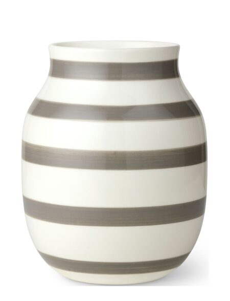 Kähler | Omaggio Vase H20 Cm Varm Grå | H20CM