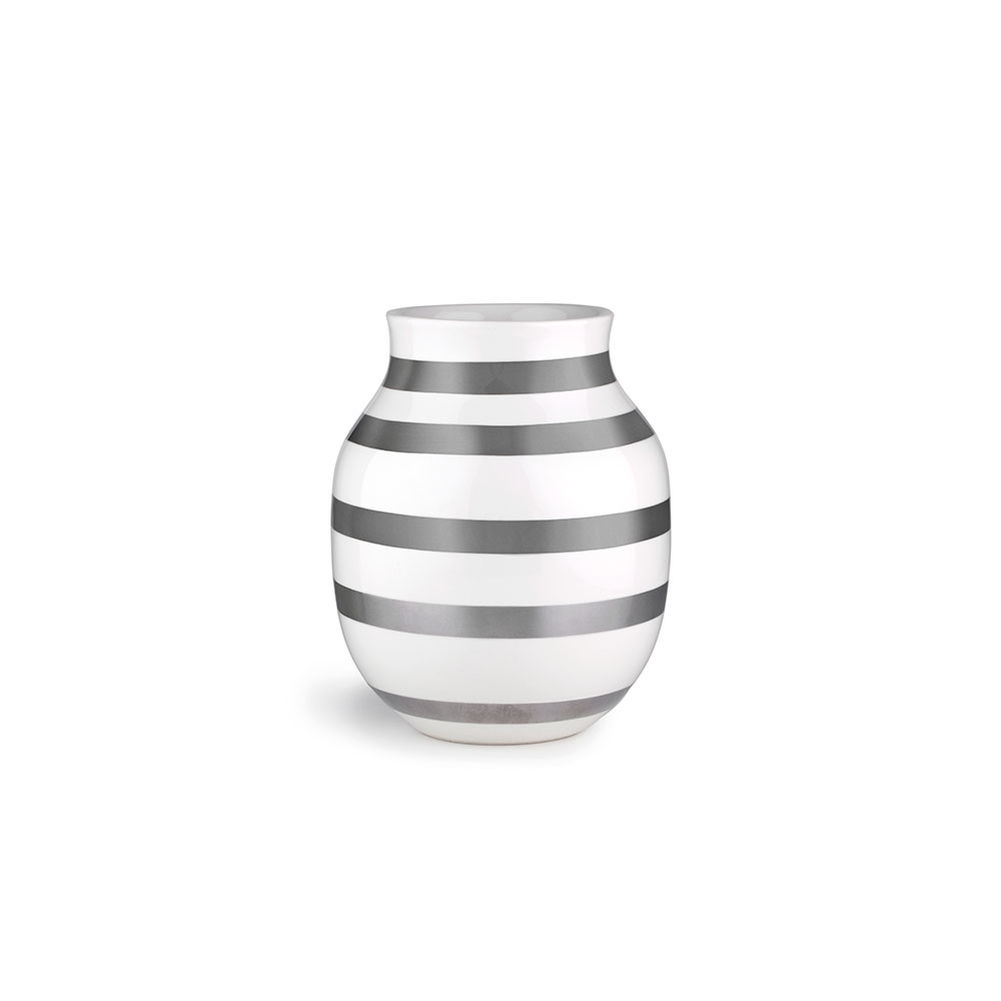 Kähler - Omaggio vase 20 cm sølv Kähler - Omaggio vase 20 cm sølv