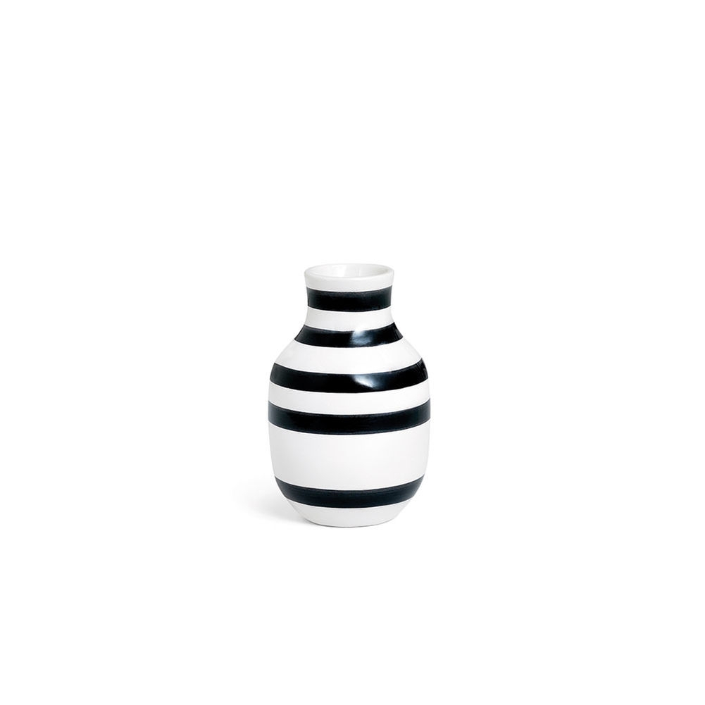 Kähler - Omaggio vase H125 sort Kähler - Omaggio vase H125 sort