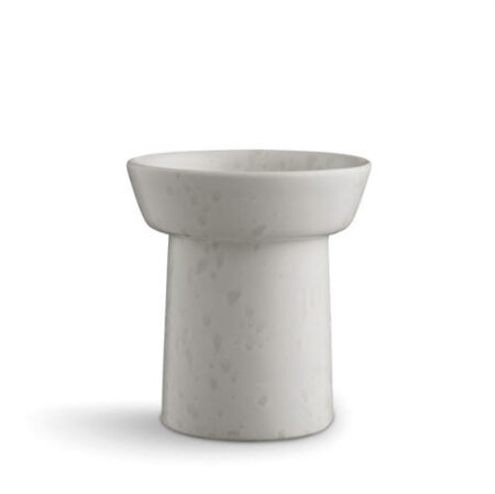 Kähler Ombria vase H:13 cm - Marmorhvid