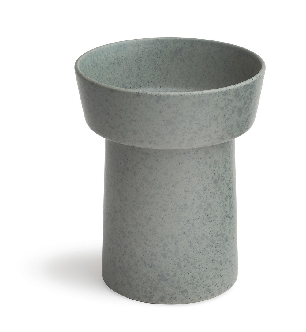 Kähler - Ombria vase, granitgrøn, 20 cm* Kähler - Ombria vase, granitgrøn, 20 cm*