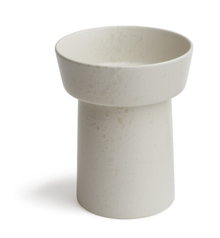 Kähler - Ombria vase, marmorhvid, 20 cm