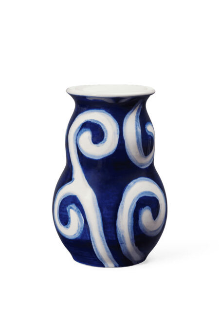 Kähler - Tulle Vase H13 cm blå