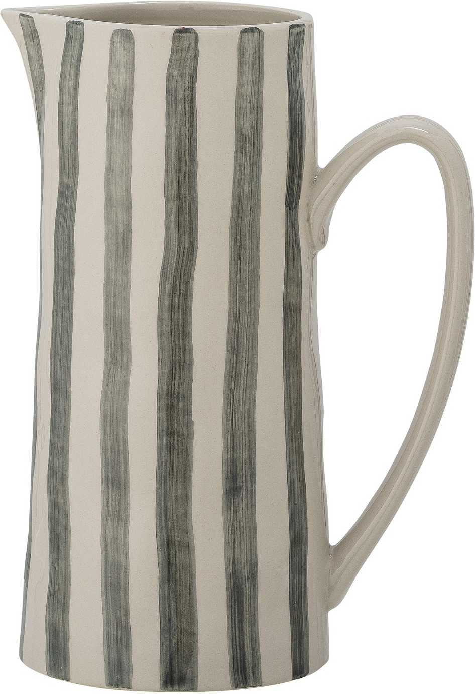 Kande/vase Creative Collection Begonia 1,3 L grøn stentøj håndmalet Kande/vase Creative Collection Begonia 1,3 L grøn stentøj håndmalet