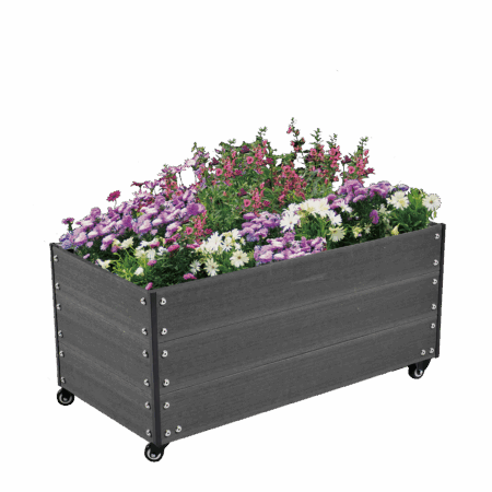 Kapilærskjuler HORTUS inkl. hjul, WPC 36 x 50 x 90 cm