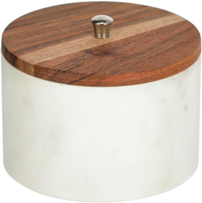 Karla, Stor krukke, hvid, H9,5x125x125 cm Karla, Stor krukke, hvid, H9,5x125x125 cm