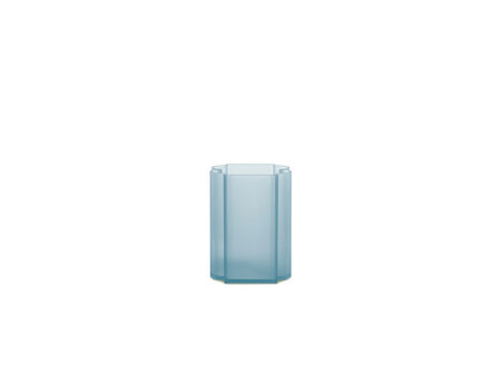 Kartell - Okra Vase Low Blue