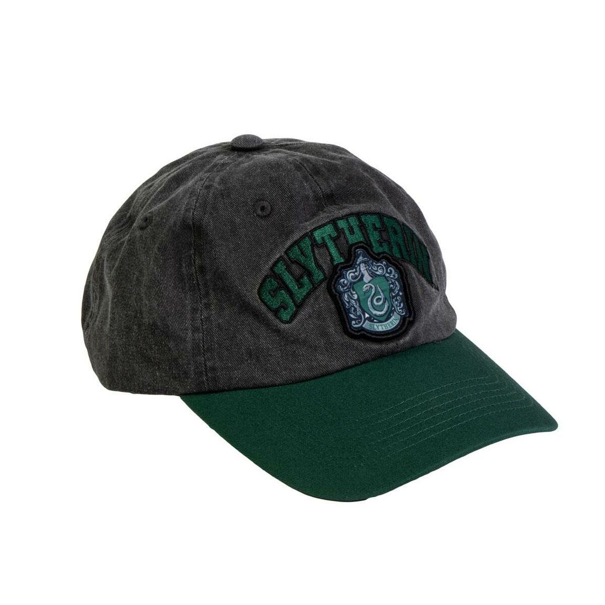 Kasket Harry Potter - Slytherin, sort/grøn, 58 cm Kasket Harry Potter - Slytherin, sort/grøn, 58 cm