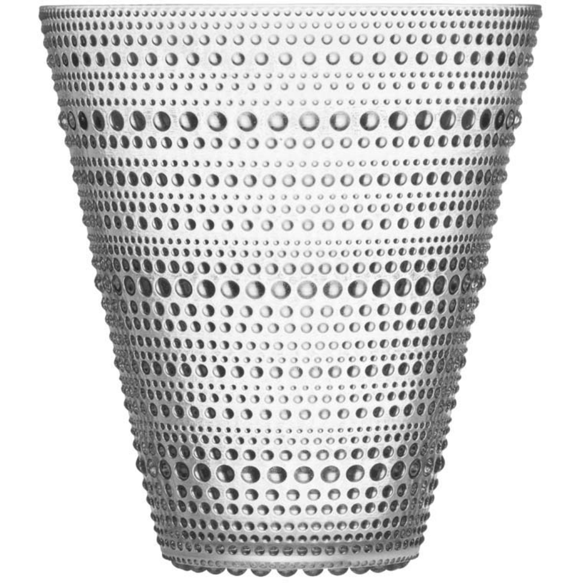 Kastehelmi vase, 15,4 cm., klar Kastehelmi vase, 15,4 cm., klar