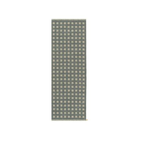 Kasthall Sugar Cube Icon entrétæppe/løber Slate blue 588x250 cm