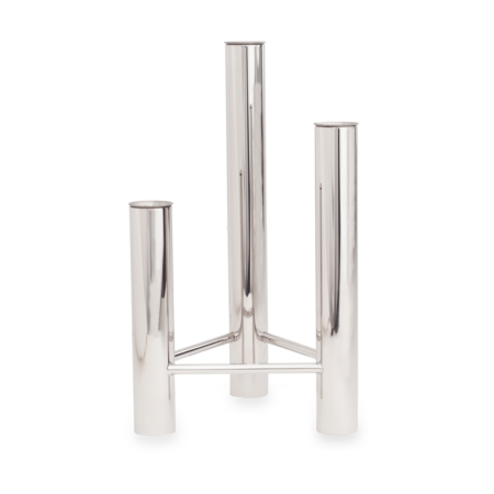 Kay Bojesen VISTA vase og lysestage Polished steel