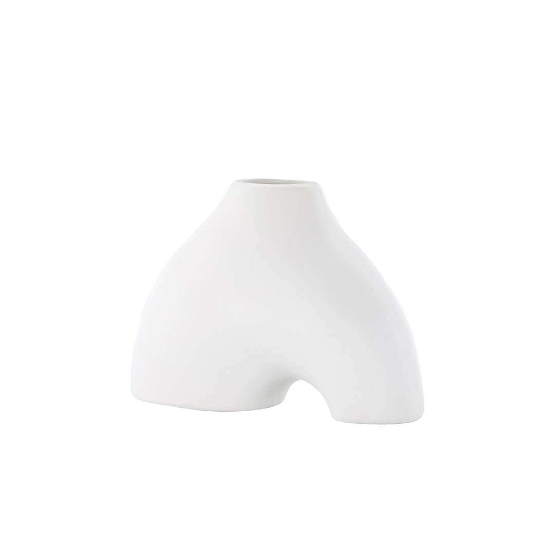 Kento vase hvid Kento vase hvid