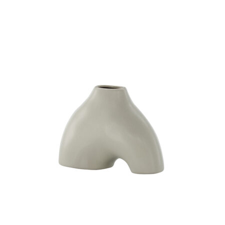Kento vase lysegrå
