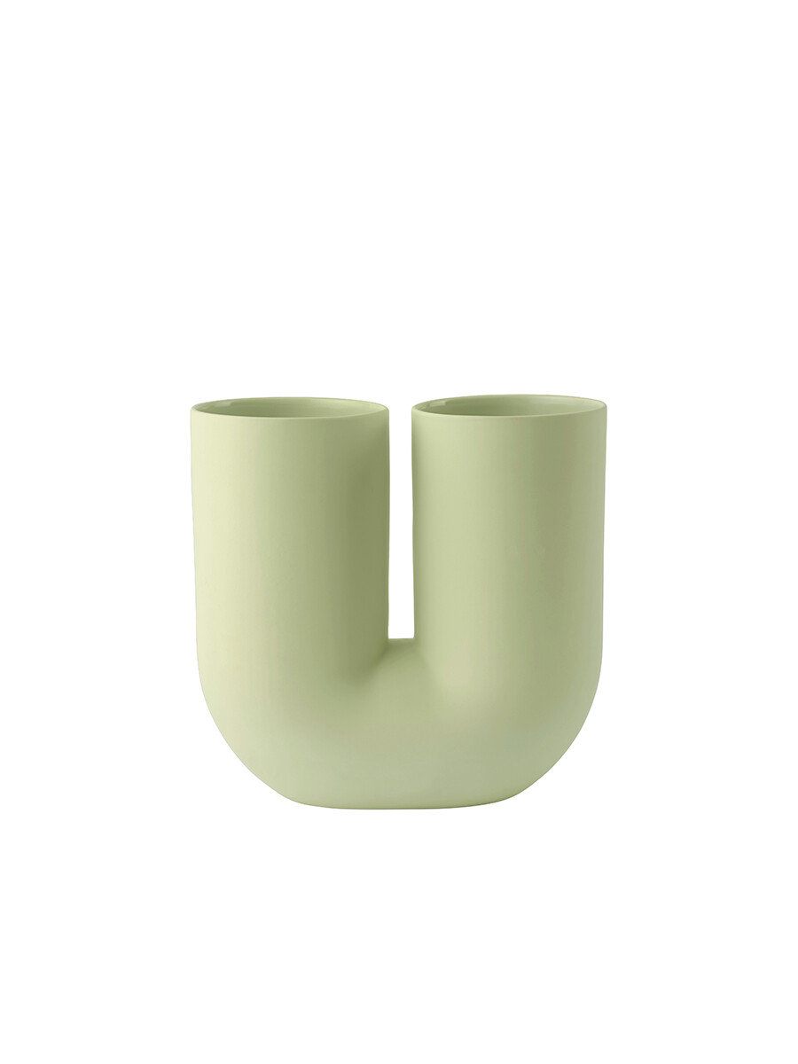 Kink Vase, light green fra Muuto Kink Vase, light green fra Muuto