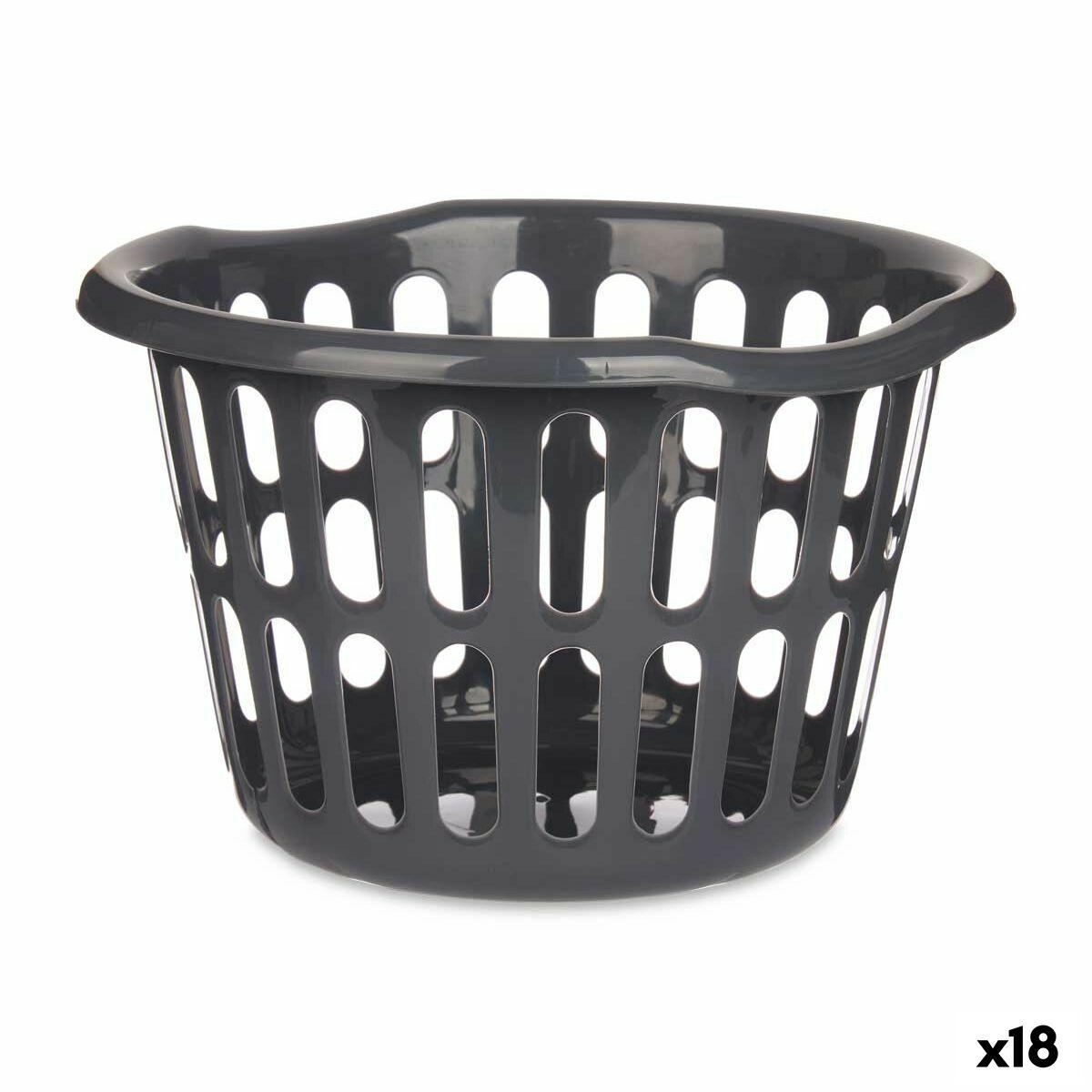 Kipit Kurv 8066-A - Antracit opbevaringskurv 27 l, polypropylen (18 stk.) Kipit Kurv 8066-A - Antracit opbevaringskurv 27 l, polypropylen (18 stk.)