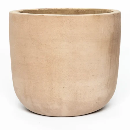 Kjærstrup havekrukke Ø24xH22 cm i mokka terracotta