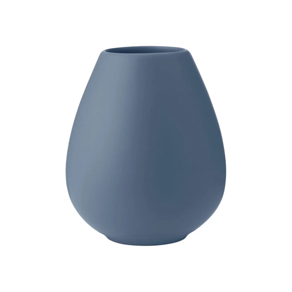 Knabstrup Earth Vase 14 cm - Dusty Blue Knabstrup Earth Vase 14 cm - Dusty Blue