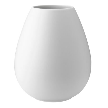 Knabstrup Keramik Earth vase 24 cm Kalk-hvid