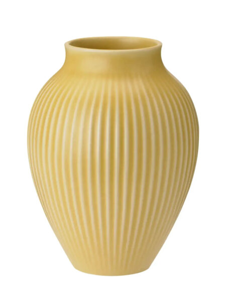 Knabstrup Keramik | Knabstrup Vase H 12.5 Cm Yellow | 12.5 CM