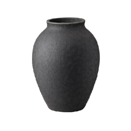 Knabstrup Keramik Knabstrup vase 12,5 cm Sort