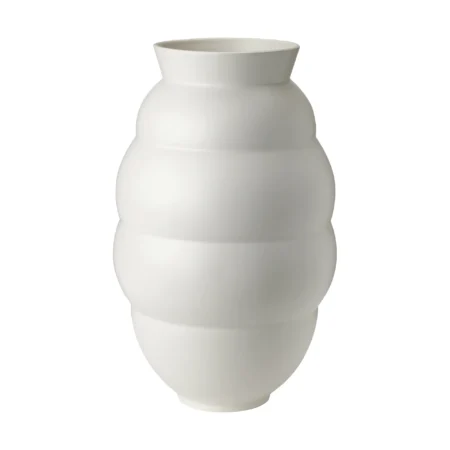 Knabstrup Keramik Tortus Archie vase No5 41,5 cm White