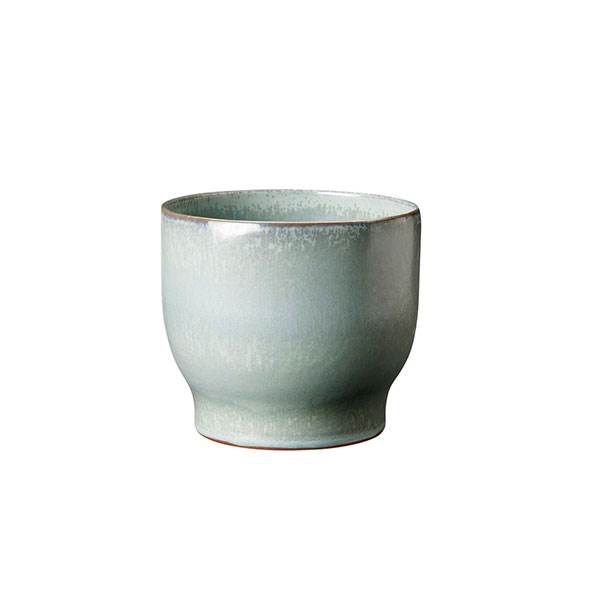 Knabstrup Keramik urtepotteskjuler, soft mint - Ø:12,5 cm Knabstrup Keramik urtepotteskjuler, soft mint - Ø:12,5 cm