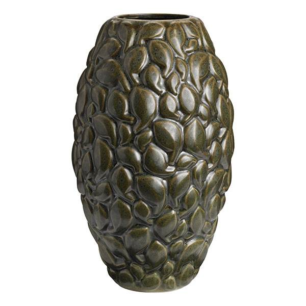 Knabstrup Leaf vase - H:40 cm - Khaki LIMITED EDITION Knabstrup Leaf vase - H:40 cm - Khaki LIMITED EDITION