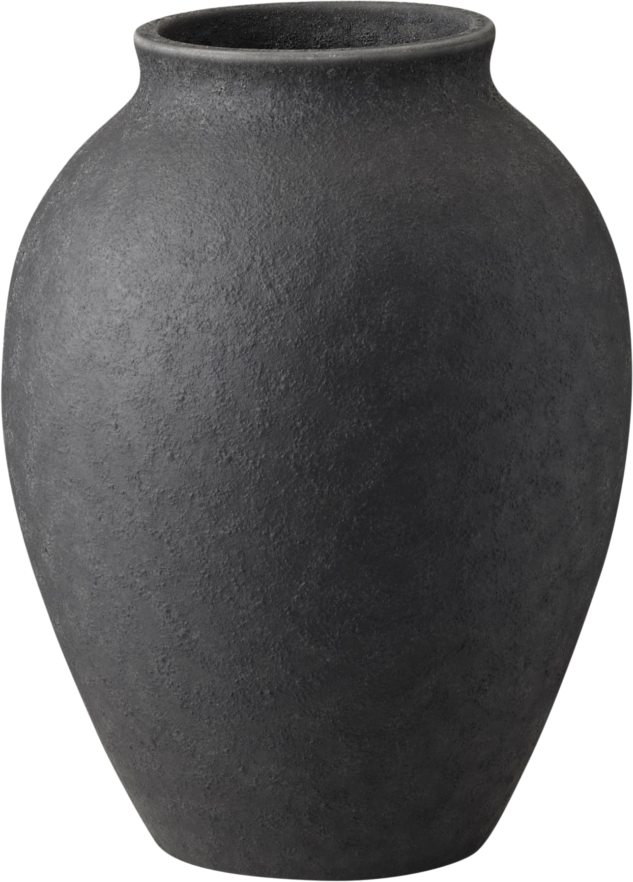 Knabstrup Vase, Antracitgrå, 12,5 cm Knabstrup Vase, Antracitgrå, 12,5 cm