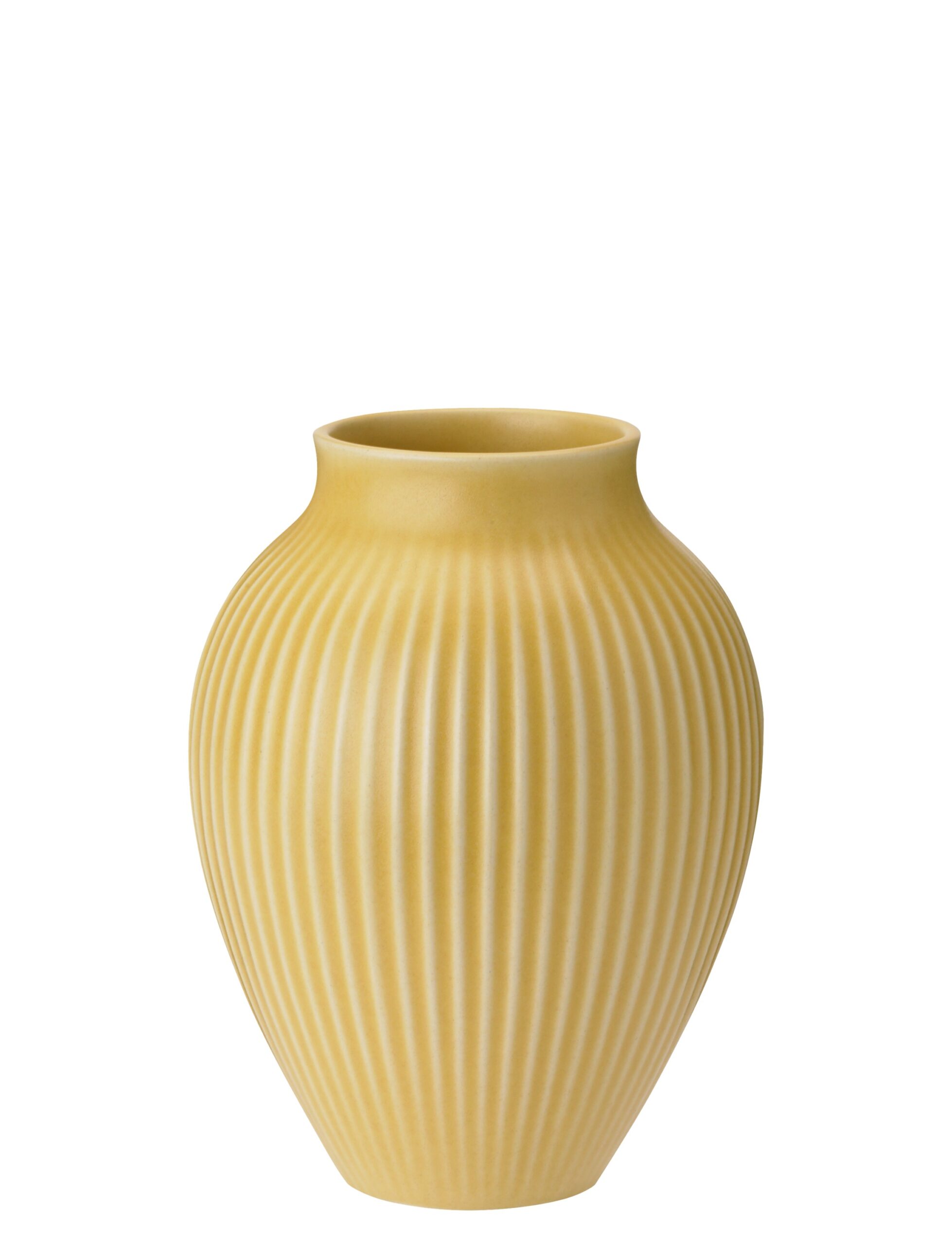 Knabstrup Vase H 12. 5 cm Yellow Knabstrup Vase H 12. 5 cm Yellow