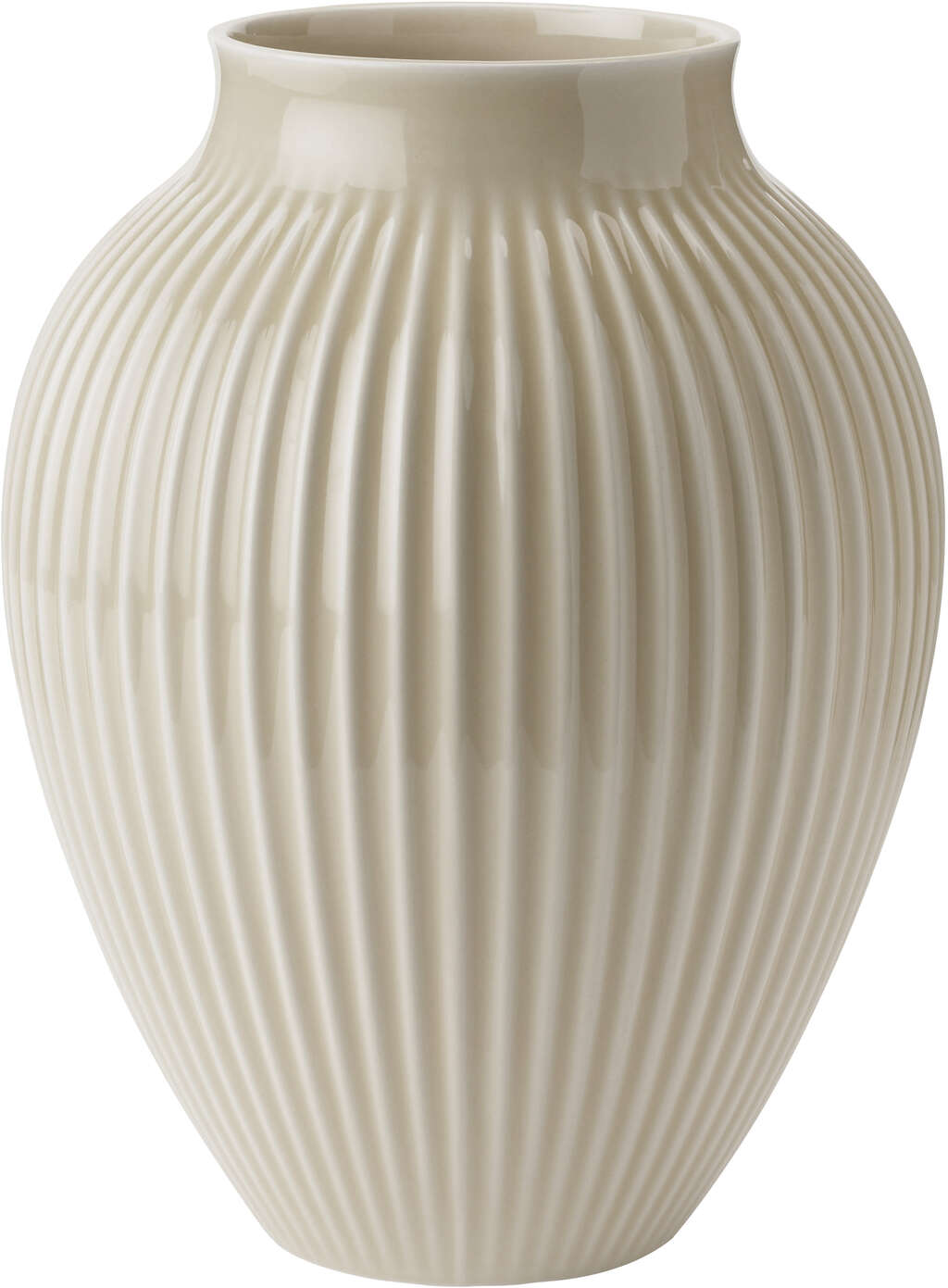 Knabstrup - vase H 27 cm Sand Knabstrup - vase H 27 cm Sand