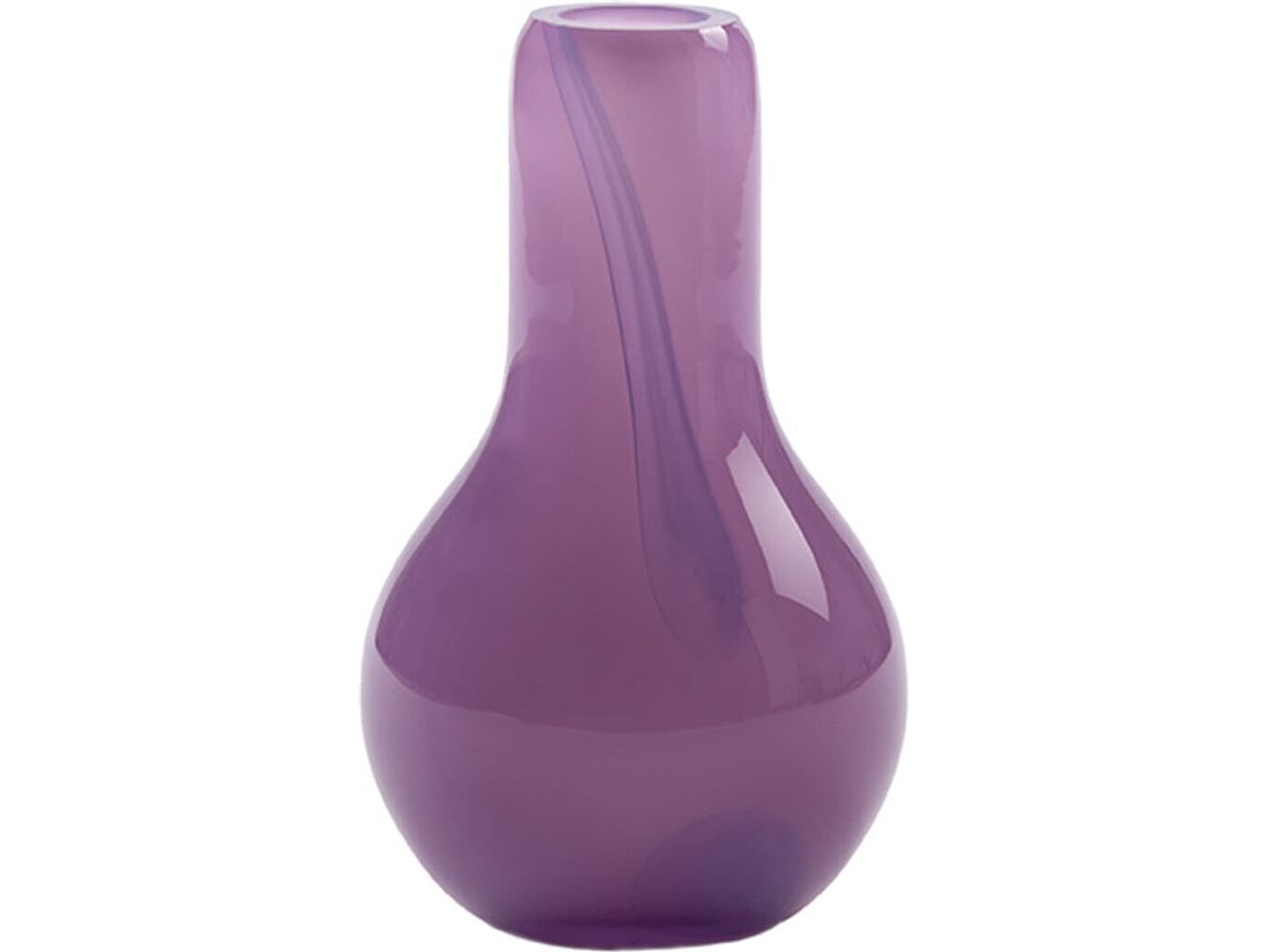 Kodanska - Flow Vase Mini - Vase - Purple W. Stripes - H15 x D8 cm Kodanska - Flow Vase Mini - Vase - Purple W. Stripes - H15 x D8 cm