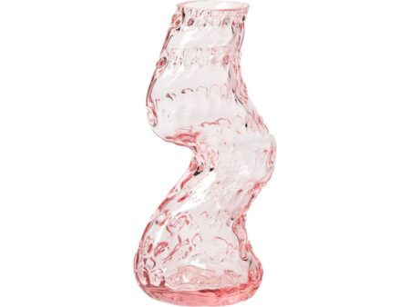 Kodanska - The Road vase - Vase - Pink Danish Summer - H15 x D7 cm