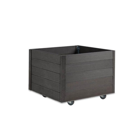 Komposit højbed 60 x 60 x 40 Med bundplade og hjul (+495 kr)