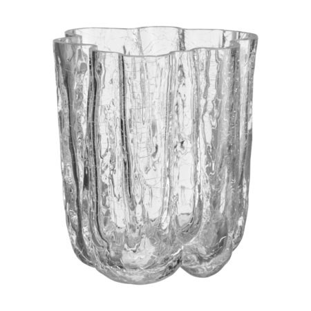 Kosta Boda Crackle vase 12,1 cm Klar