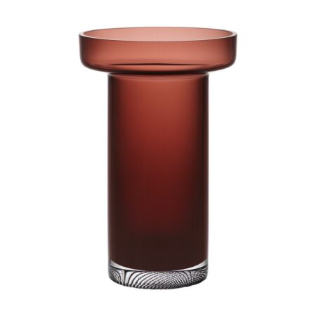 Kosta Boda Limelight Rose vase 23 cm Caramel