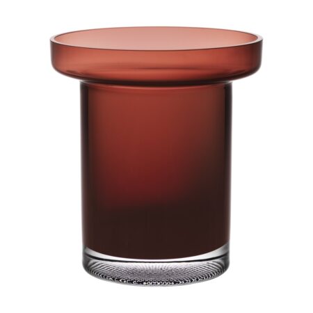 Kosta Boda Limelight Tulip vase 19,5 cm Caramel