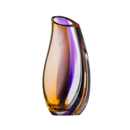 Kosta Boda Orchid vase 280 mm Lilla/Rav