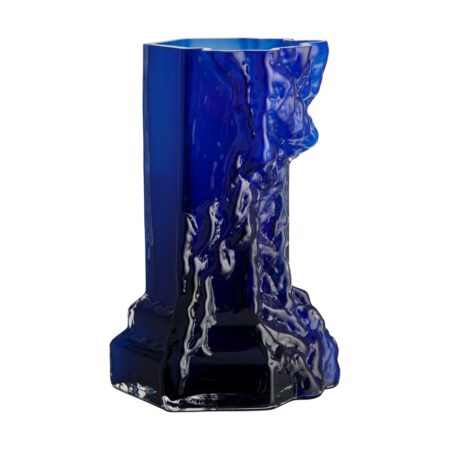 Kosta Boda Rocky Baroque vase 35 cmm Deep blue