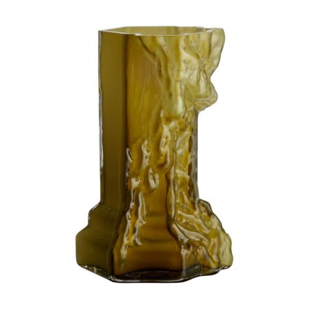 Kosta Boda Rocky Baroque vase 35 cmm Olive