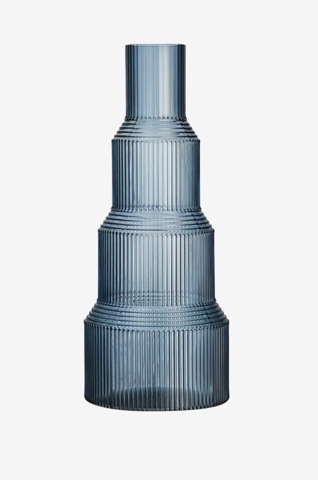 Kosta Boda - Vase Pavilion 35Cm - Blå - Urtepotteskjulere & vaser - - Homeroom