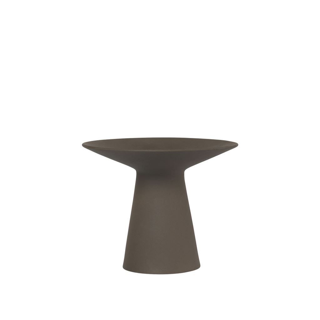 Kristina Dam Collar Vase S Ø: 25 cm - Mørkebrun Kristina Dam Collar Vase S Ø: 25 cm - Mørkebrun