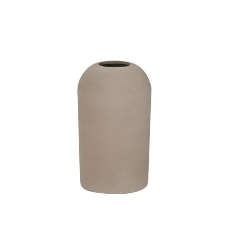Kristina Dam Studio Dome vase Grey engobe, Medium