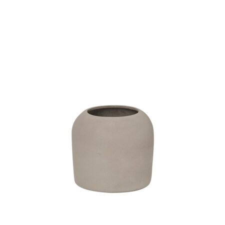 Kristina Dam Studio Dome vase Grey engobe, XS
