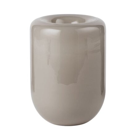 Kristina Dam Studio Opal Vase Large H: 20 cm - Opal Beige / Glass