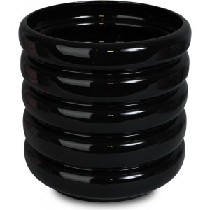 Kruka Wheels H18 cm - Svart