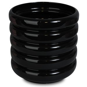 Kruka Wheels H18 cm - Svart