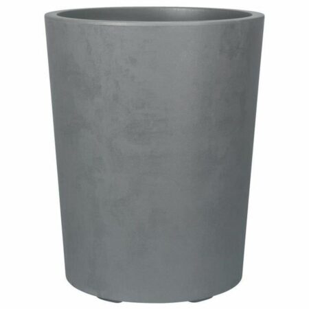 Krukke Deroma grå plast - cylinder, 48 l