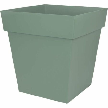 Krukke EDA Tuscany - grøn plastik, Ø 50 cm
