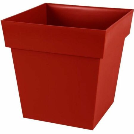 Krukke EDA plast - rød 39 cm, 38 l