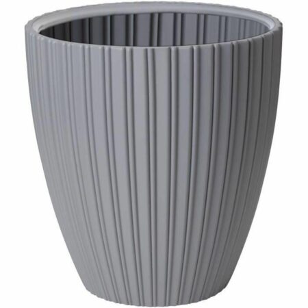 Krukke Garden ID Fancy - grå polyetylen 40 × 42 cm